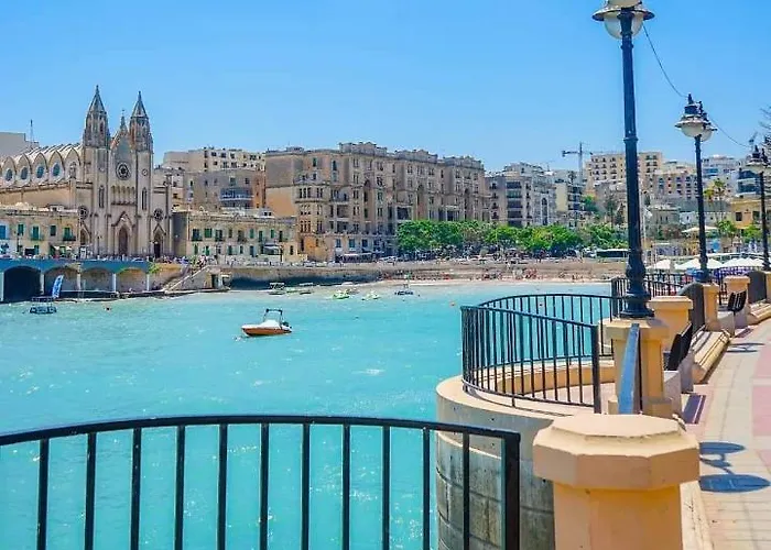 Luxury With Sea Views شقة سانت جوليان